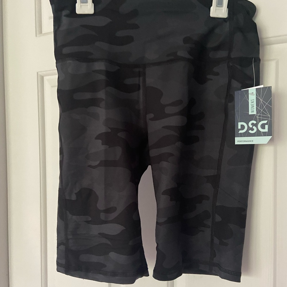 DSG SIZE SMALL 9” BIKER SHORTS. NEVER WORN—TAGS.